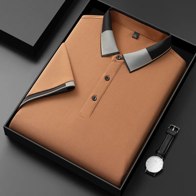 Fabio™ - Polo ricamata in cotone premium