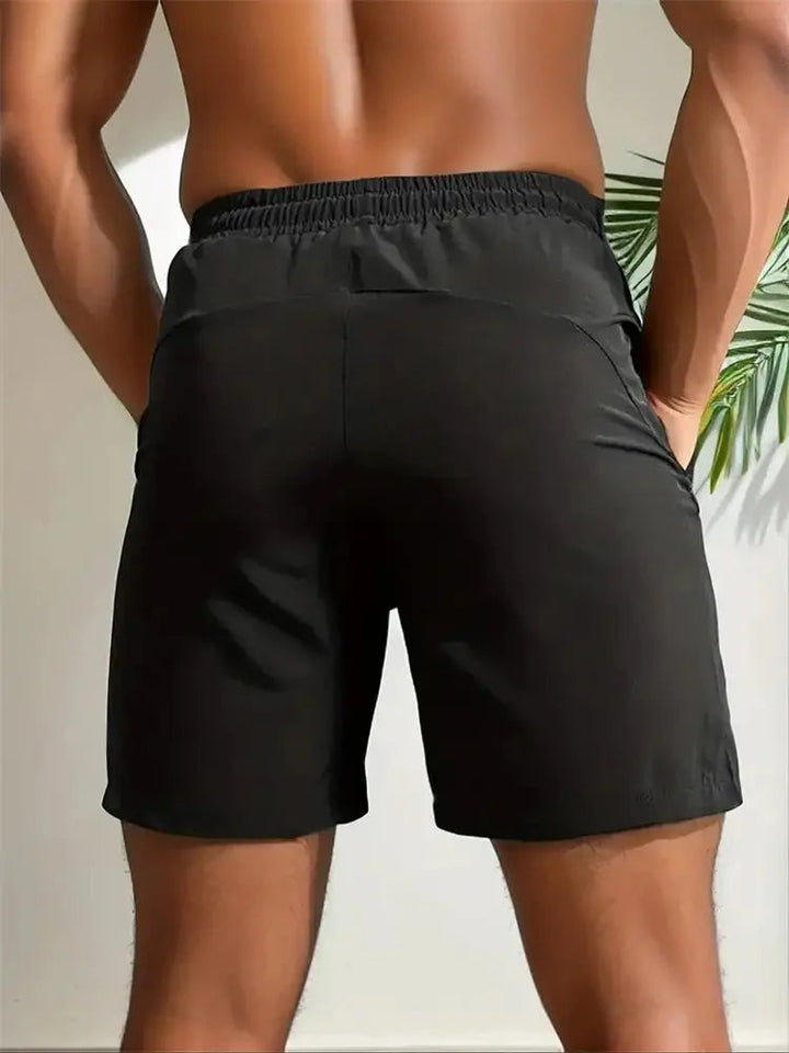 Pantaloni sportivi VIQA da uomo - Pantaloni fitness ad asciugatura rapida, leggeri e confortevoli con coulisse regolabile per gli sport estivi