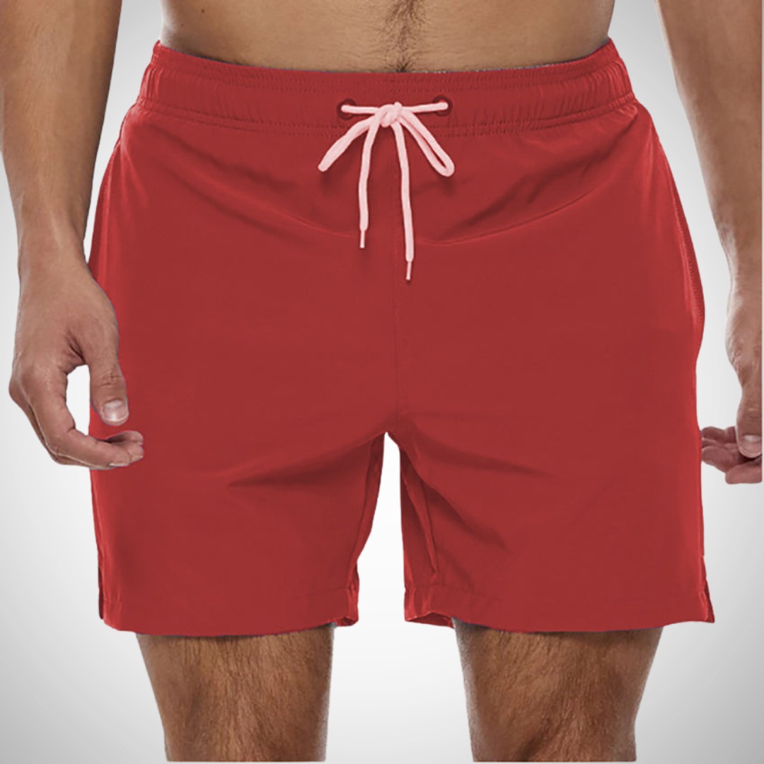 Comodi pantaloncini da bagno da uomo con coulisse - perfetti per le vacanze estive e le avventure in spiaggia