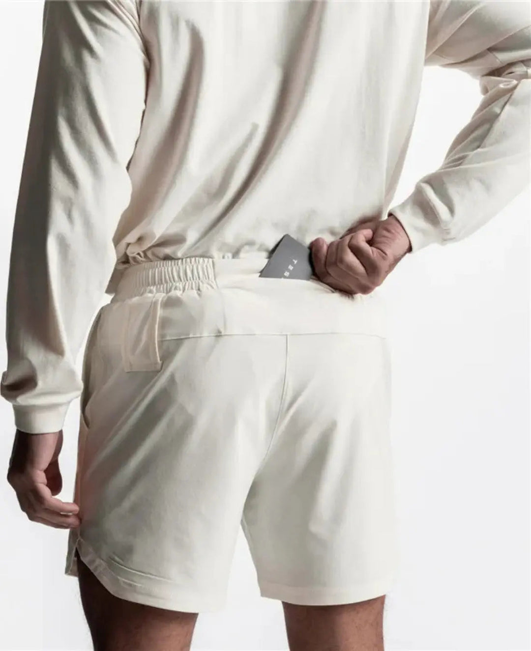VIQA Pantaloncini da corsa da uomo - Pantaloncini sportivi leggeri e comodi per il massimo comfort