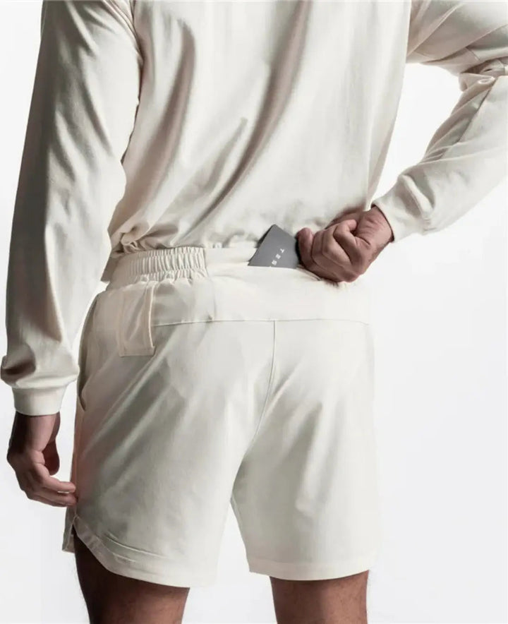 VIQA Pantaloncini da corsa da uomo - Pantaloncini sportivi leggeri e comodi per il massimo comfort