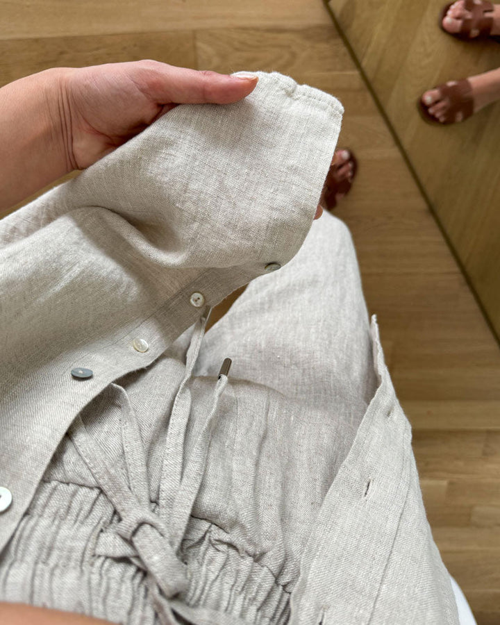 Luna - Set Blusa e Pantaloni Luxe per un Look Stilosamente Rilassato