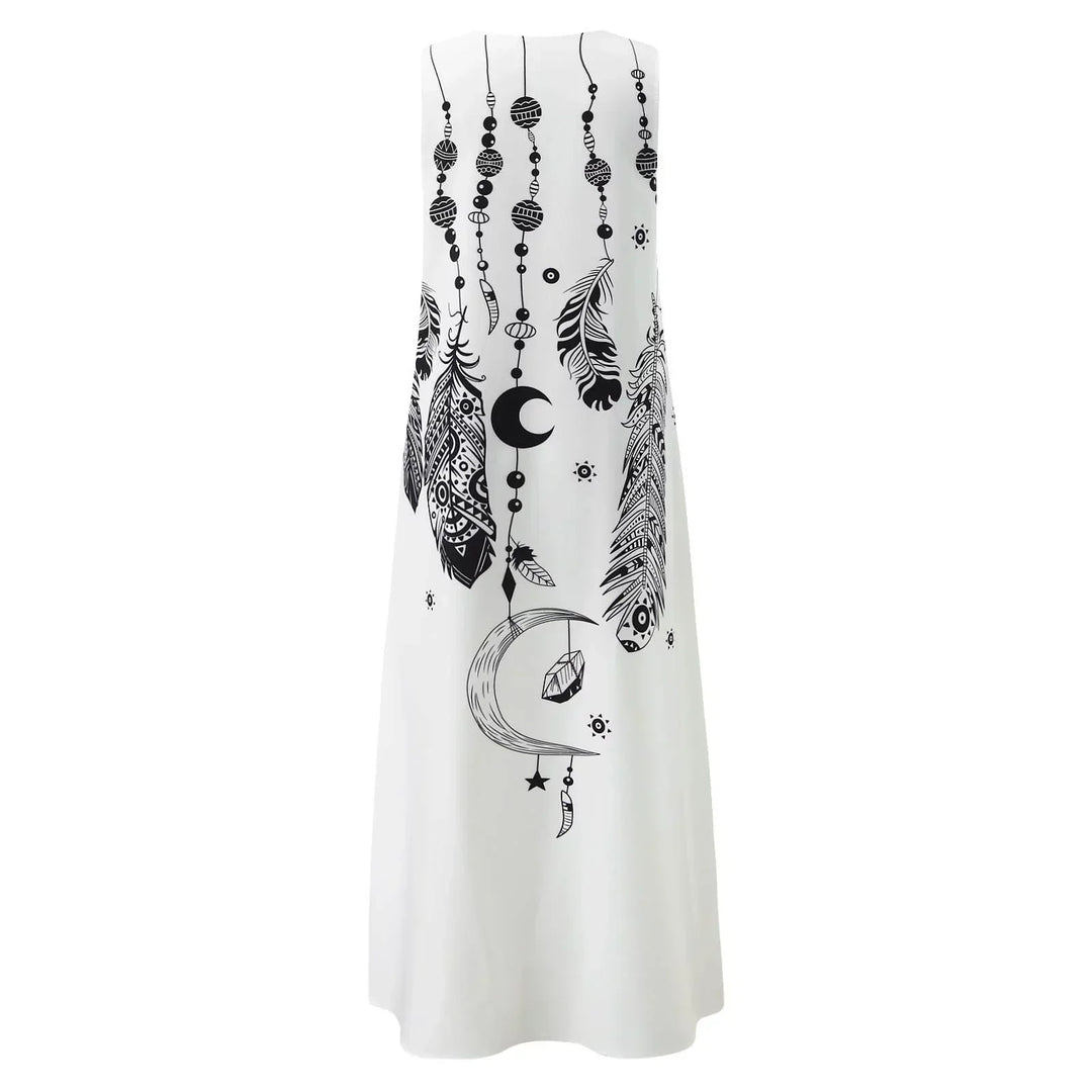 Elegante abito da donna senza maniche perfetto per ogni occasione