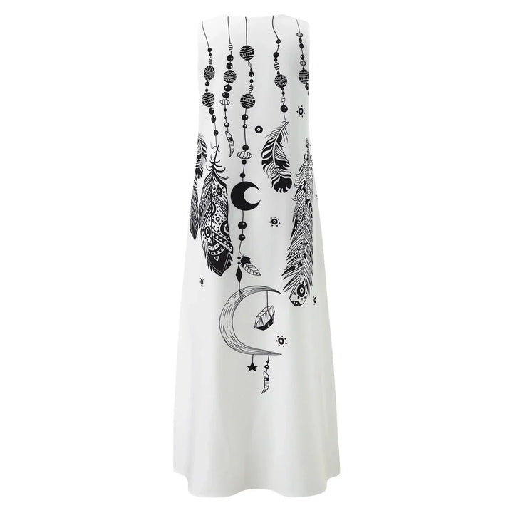 Elegante abito da donna senza maniche perfetto per ogni occasione