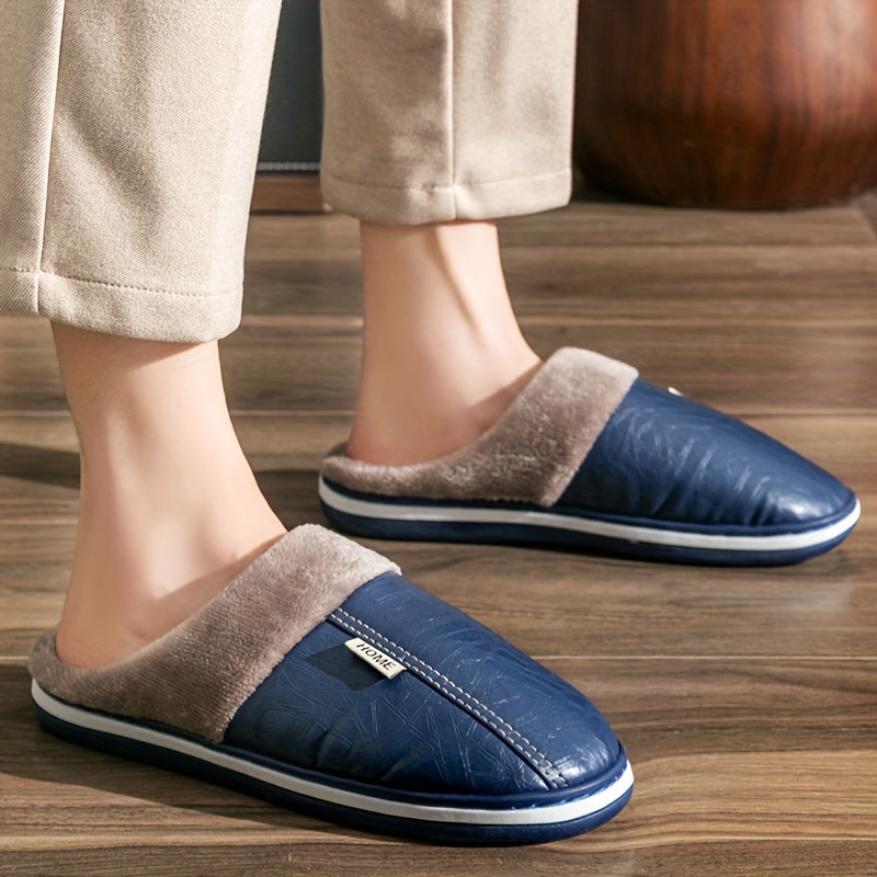 Heidi-Mode - Pantofole classiche da uomo comode ed eleganti, perfette per le giornate fredde