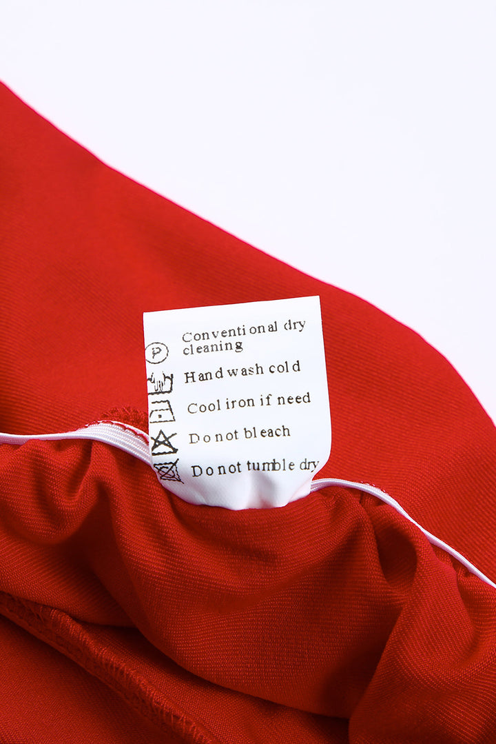 <div>Eline - Incantevole Abito Avvolgente Rosso</div>