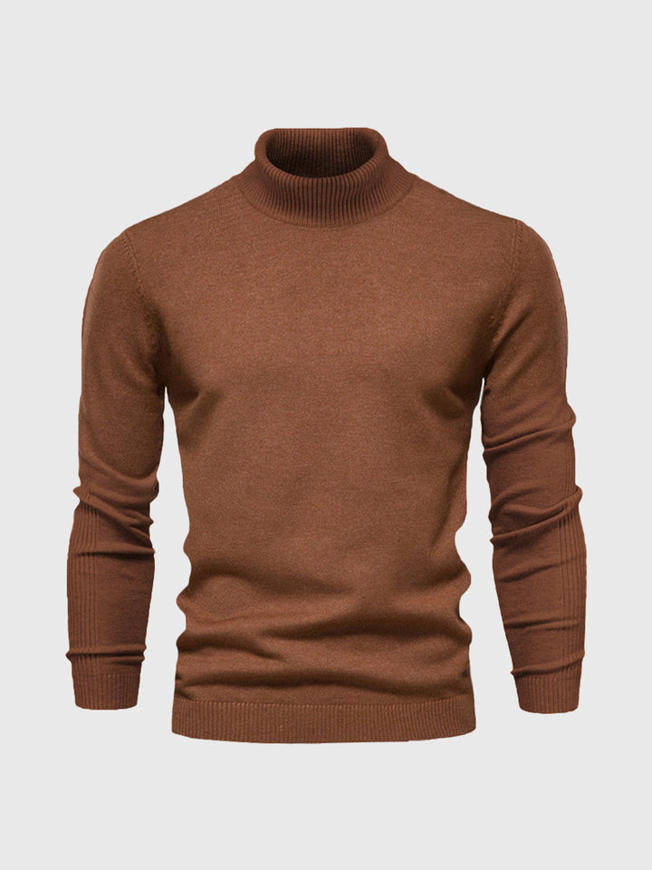 Confortevole maglione dolcevita lavabile da uomo - stile e comfort per tutti i giorni