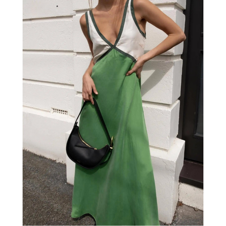 Noemi™ - Abito Chic Con Scollo A V