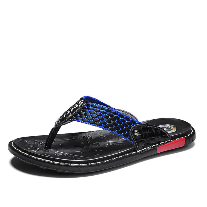 Ricky - Infradito in pelle da uomo eleganti e raffinati per il massimo comfort
