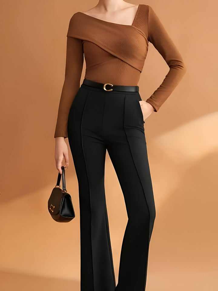 Céleste - Top Elegante a Manica Lunga per un Look Raffinato