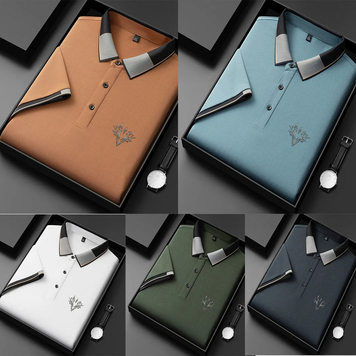 Fabio™ - Polo ricamata in cotone premium