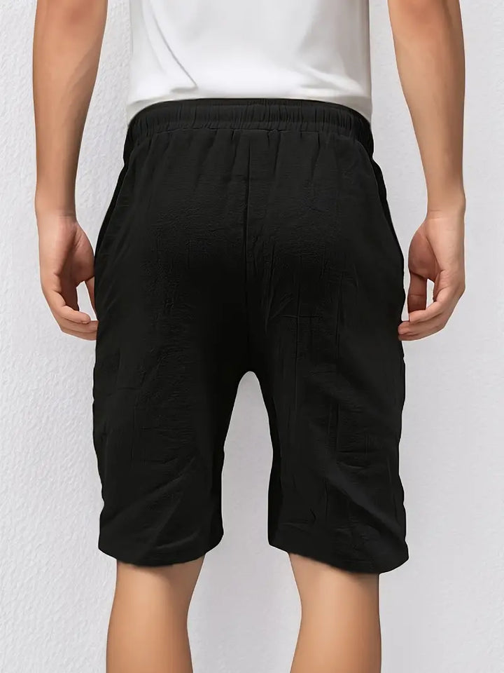Pantaloncini di lino da uomo eleganti e comodi per un look casual e alla moda