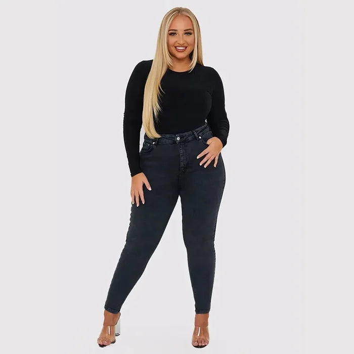 Jeans slim fit da donna per un look elegante e alla moda