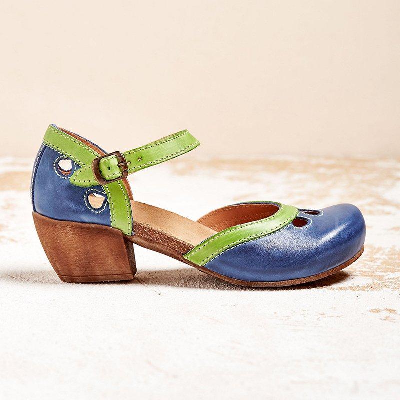 Linda™ - Sandali Comodamente Stilizzati con Tacco Basso