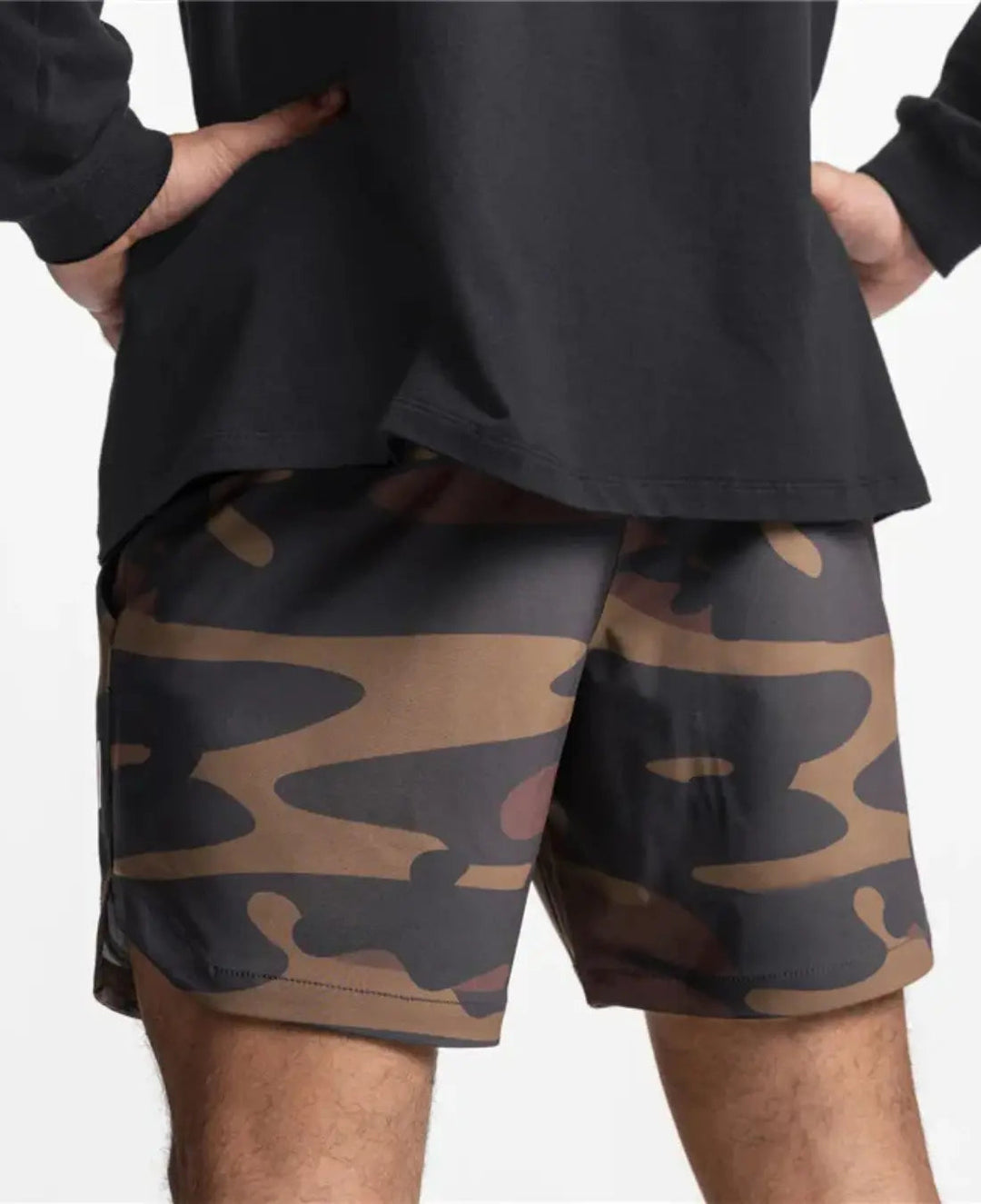VIQA Pantaloncini da corsa da uomo - Pantaloncini sportivi leggeri e comodi per il massimo comfort
