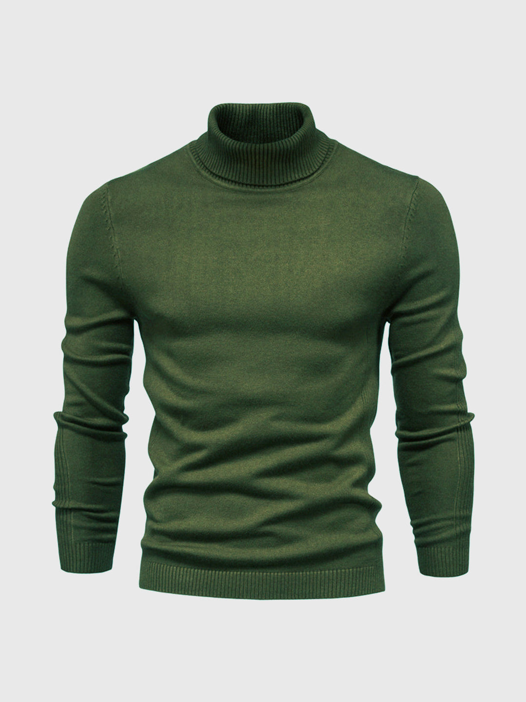 Confortevole maglione dolcevita lavabile da uomo - stile e comfort per tutti i giorni
