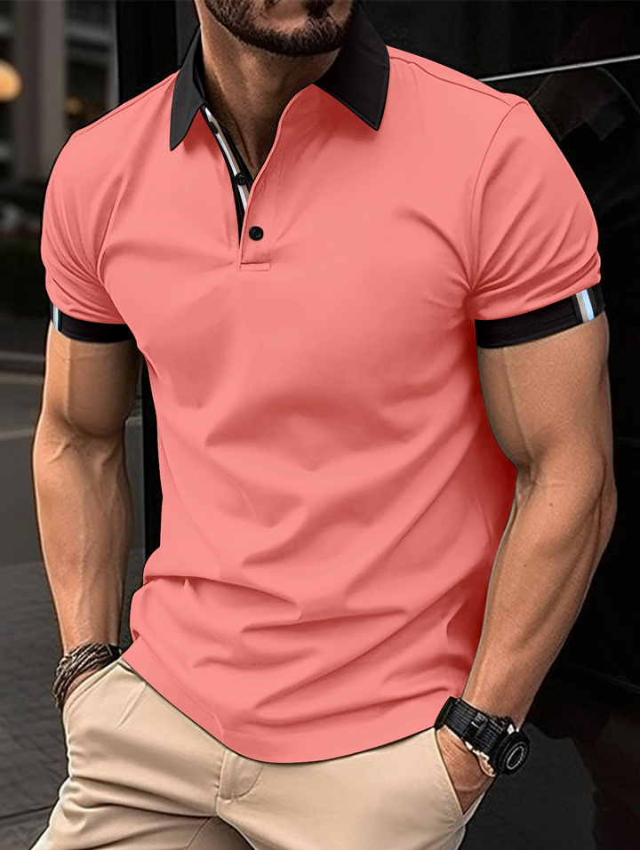 Elegante polo da uomo - un must per lo sport, il tempo libero e ogni occasione