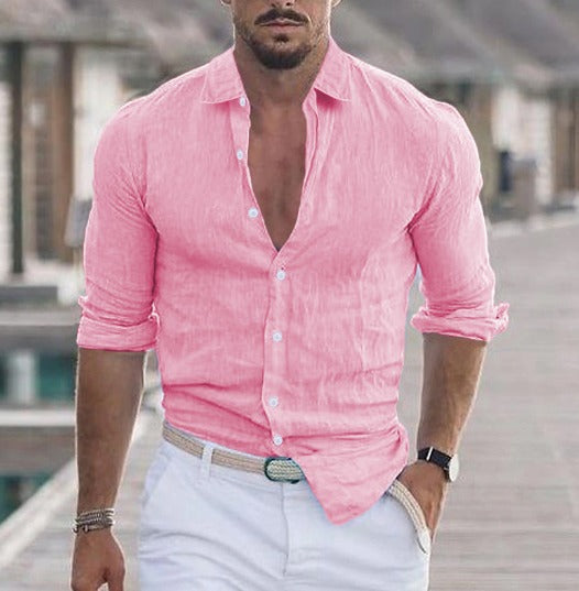 Camicia estiva da uomo - elegante, confortevole e traspirante per le giornate calde