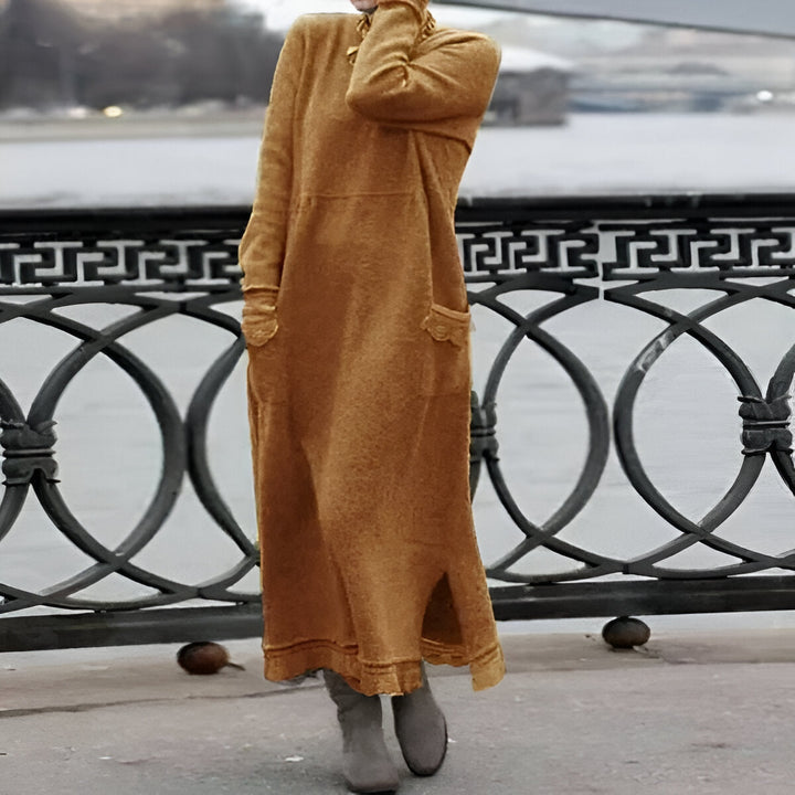 Emanuela™ - Abito invernale lungo e morbido