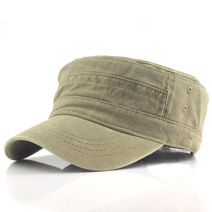 Elegante berretto militare retrò da uomo - design senza tempo con accenti alla moda