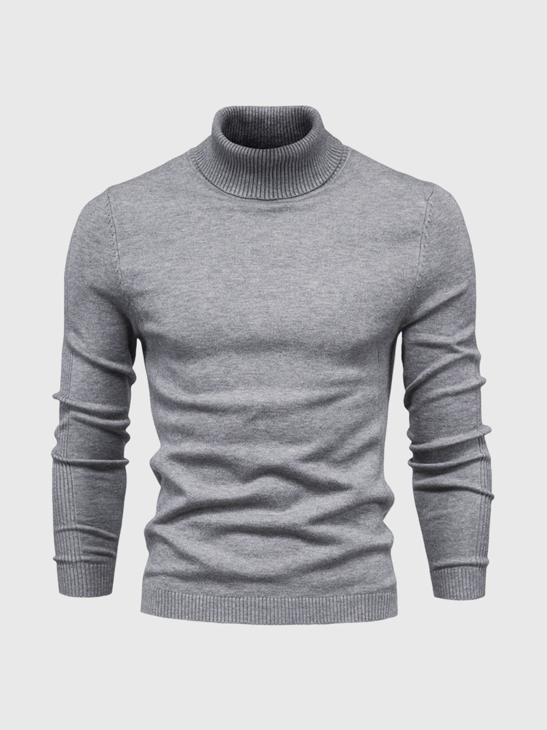 Confortevole maglione dolcevita lavabile da uomo - stile e comfort per tutti i giorni