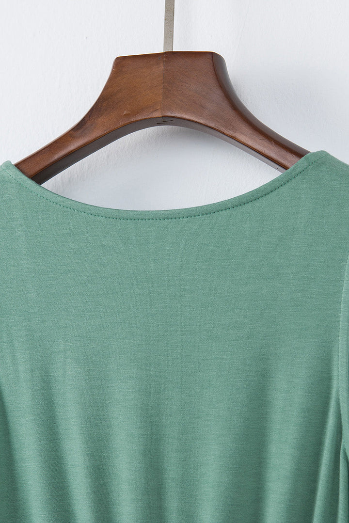 <p>Elena - Abito Senza Maniche Verde Elegante per un Look Fresco</p>