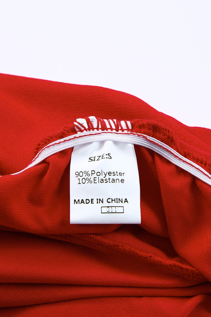 <div>Eline - Incantevole Abito Avvolgente Rosso</div>