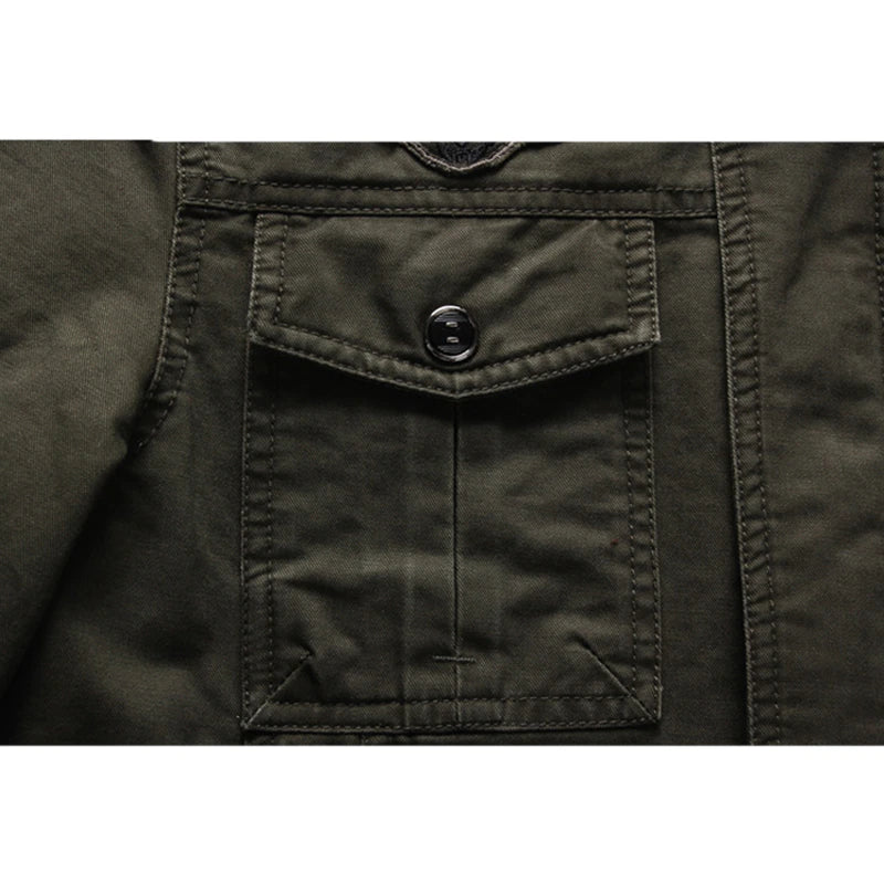 Elegante giacca da moto da uomo con maniche lunghe e moderna chiusura a zip