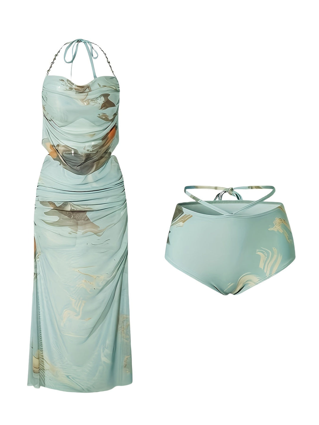 Nicci | Chique Strandoutfit met Elegant Kleurverloop for a Verfrissende en Trendy Look