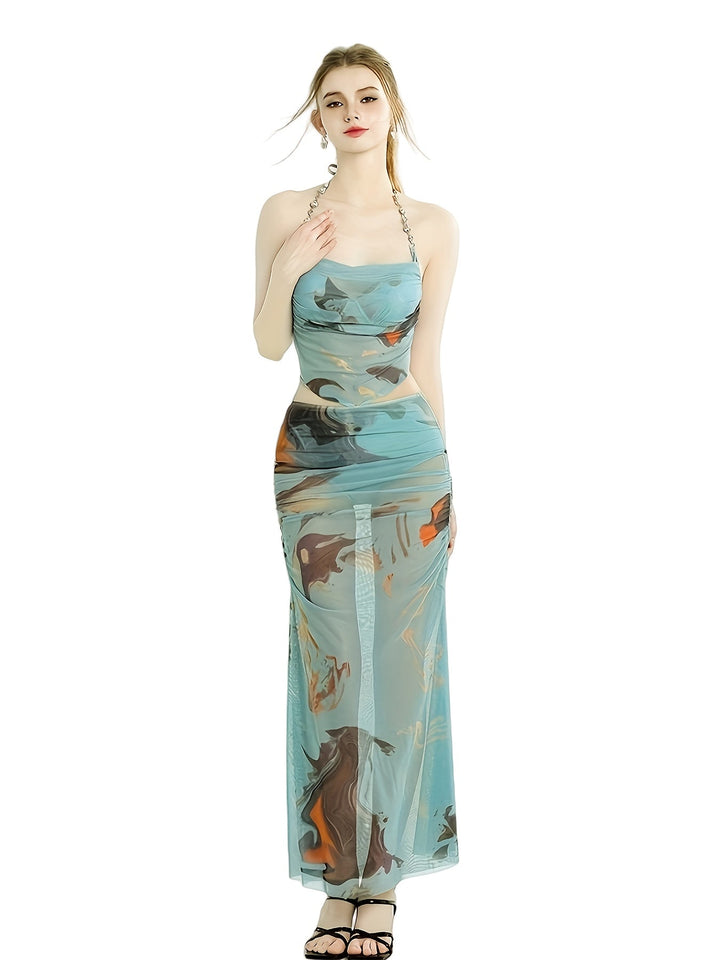 Nicci | Chique Strandoutfit met Elegant Kleurverloop for a Verfrissende en Trendy Look