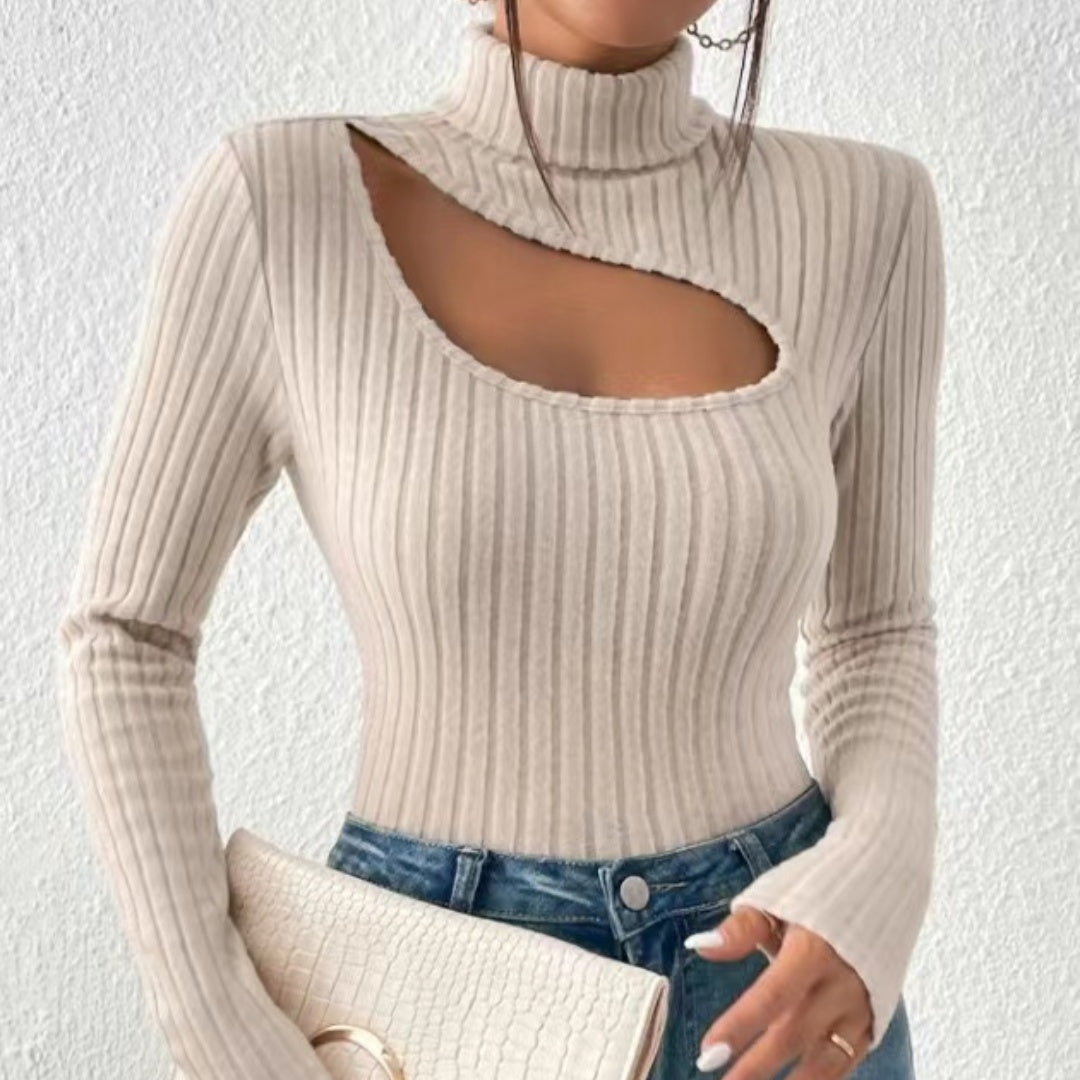 Caylen - Top a Maniche Lunghe Elegante per un Aspetto Chic