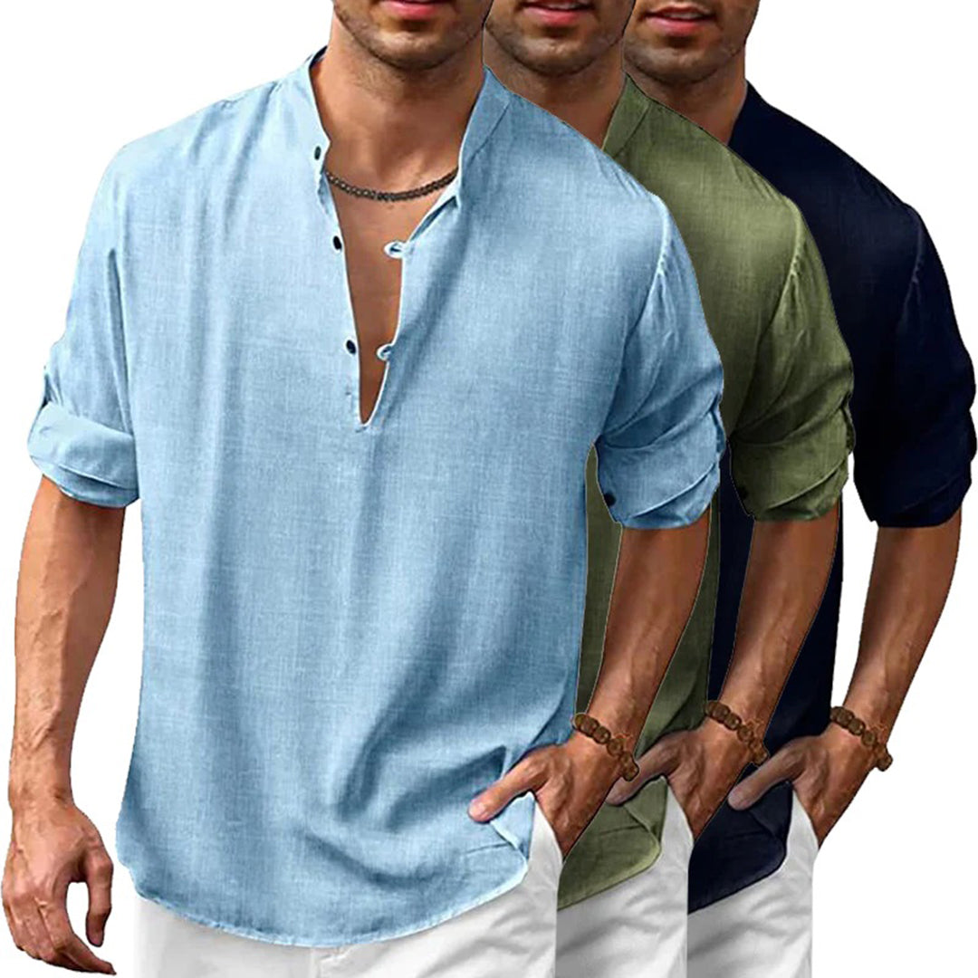 Artos - Camicia da uomo comoda ed elegante per tutti i giorni e per le occasioni speciali