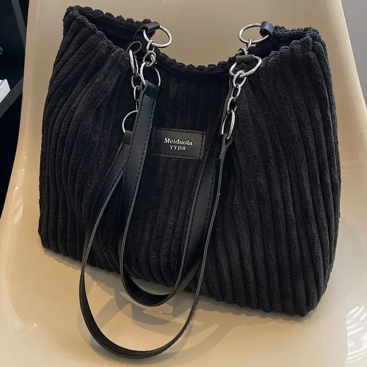 Monica™ – Borsa a tracolla in velluto a coste