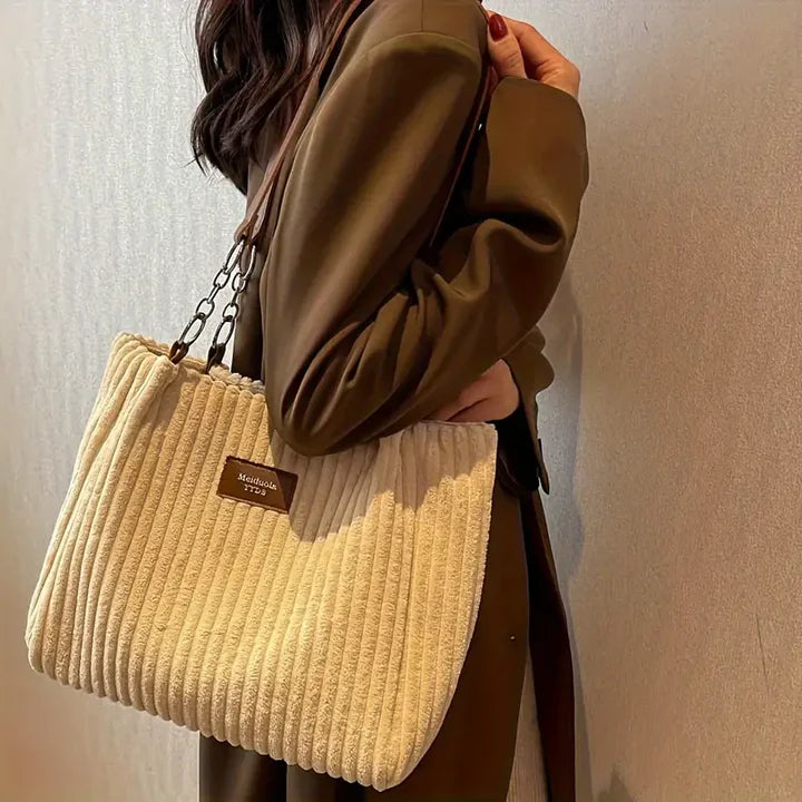 Monica™ – Borsa a tracolla in velluto a coste