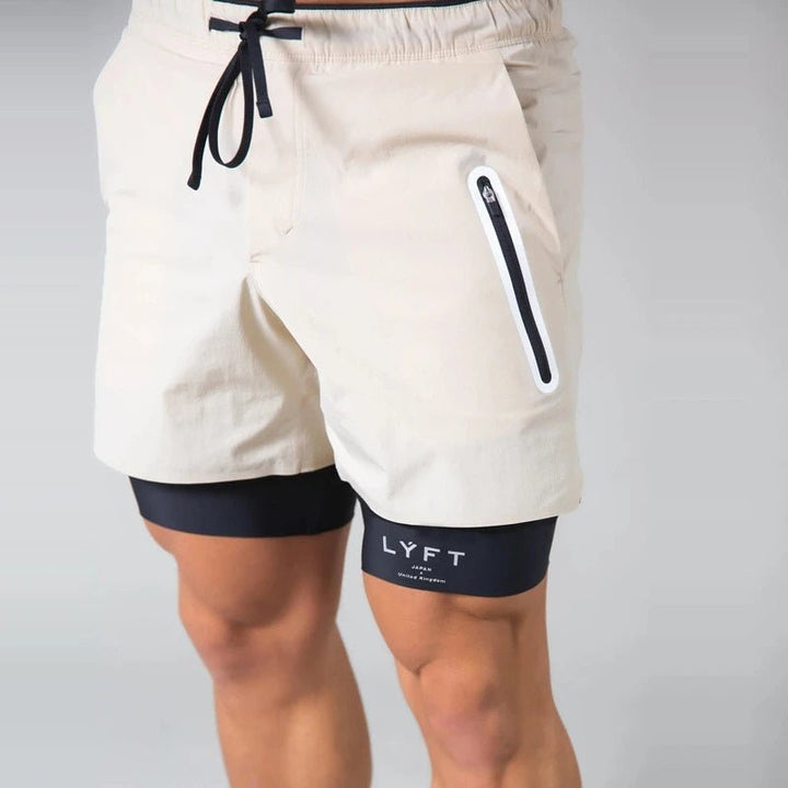 Versatili pantaloncini da uomo 2 in 1 per lo sport e l'allenamento - massime prestazioni e comfort durante l'attività