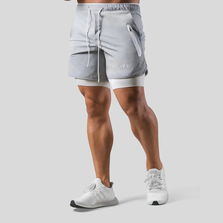 Versatili pantaloncini da uomo 2 in 1 per lo sport e l'allenamento - massime prestazioni e comfort durante l'attività