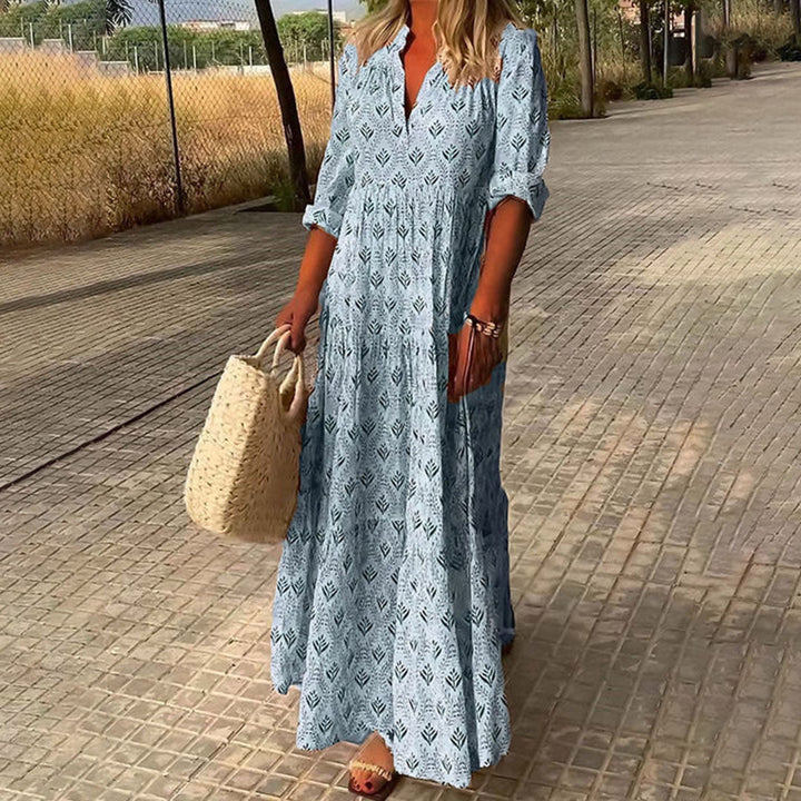 <p>Abito Maxi Boho Vibrante di Nyomi - Perfetto per Ogni Occasione!</p>