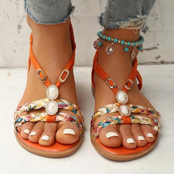 Eleganti sandali piatti da donna per il massimo comfort e stile