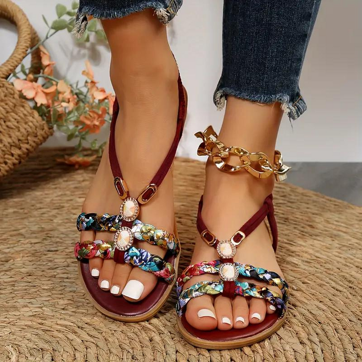 Eleganti sandali piatti da donna per il massimo comfort e stile