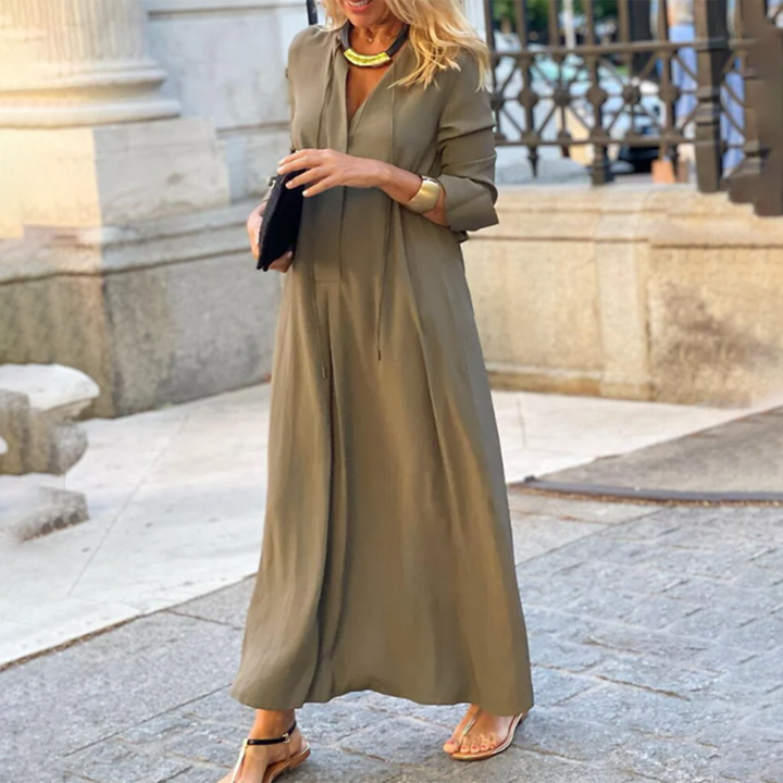 Maxi abito da donna elegante e alla moda per le occasioni speciali