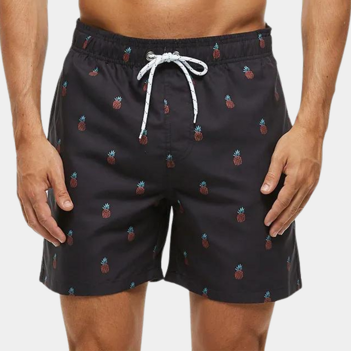 Pantaloncini estivi da uomo alla moda con stampa e coulisse - comfort e look alla moda per tutti i giorni!