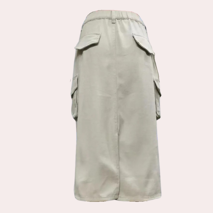 Stijlvolle Retro Dame Cargo Rok - Emma per l'eleganza e il comfort