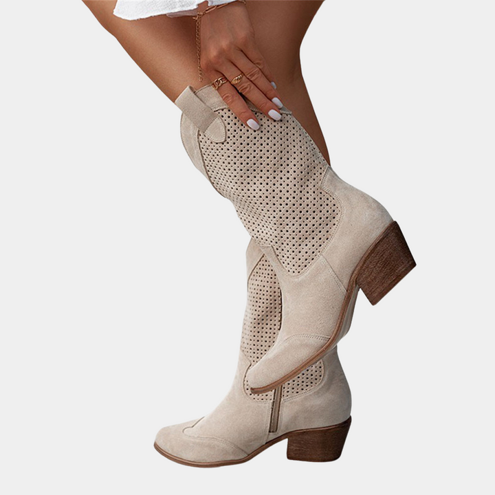 Stivali da cowboy da donna ariosi per il massimo comfort