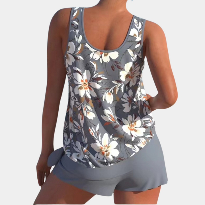 Alice | Ensemble Tankini Floral Élégant pour un Style Frais et Chic
