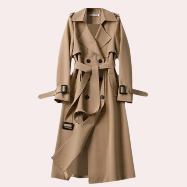 Cappotto lungo da donna alla moda per un look elegante