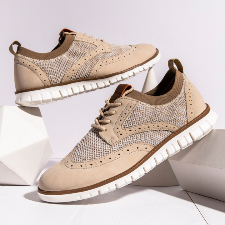 Scarpe da uomo moderne e traspiranti per un look chic