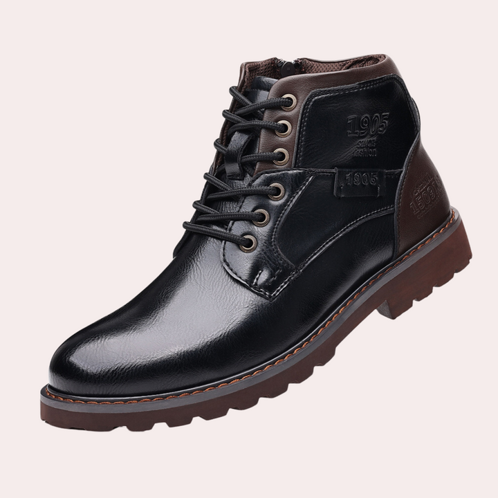 Isidore - Stivali stringati di lusso per l'uomo moderno