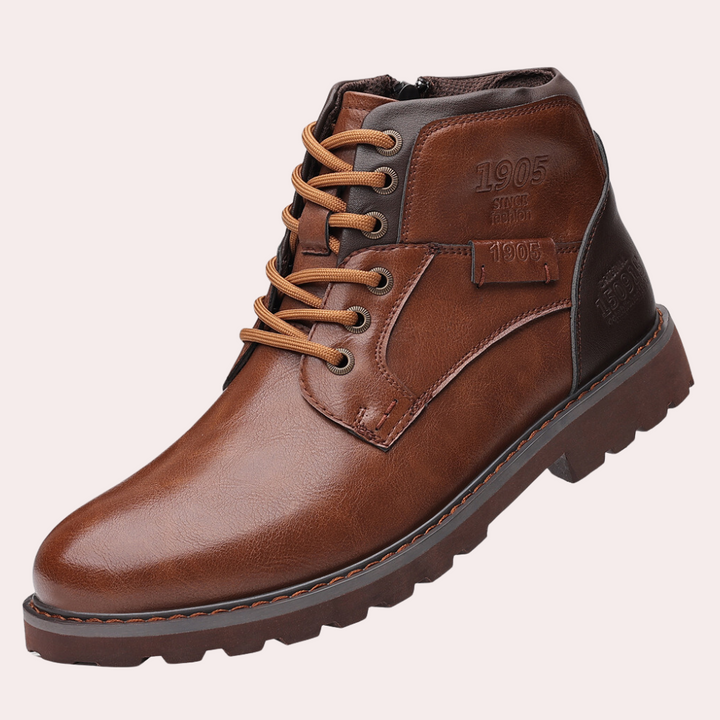 Isidore - Stivali stringati di lusso per l'uomo moderno