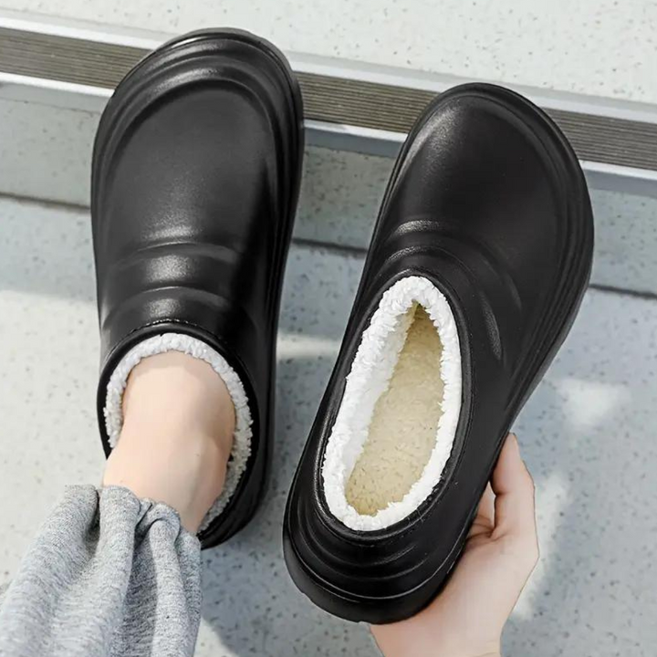 Derrick - Scarpe da uomo eleganti e calde per le fredde giornate invernali