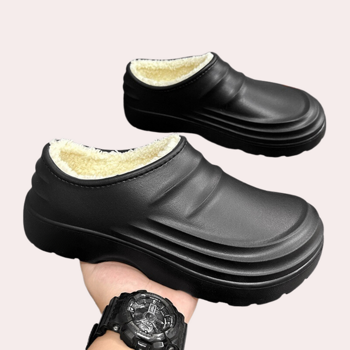 Derrick - Scarpe da uomo eleganti e calde per le fredde giornate invernali